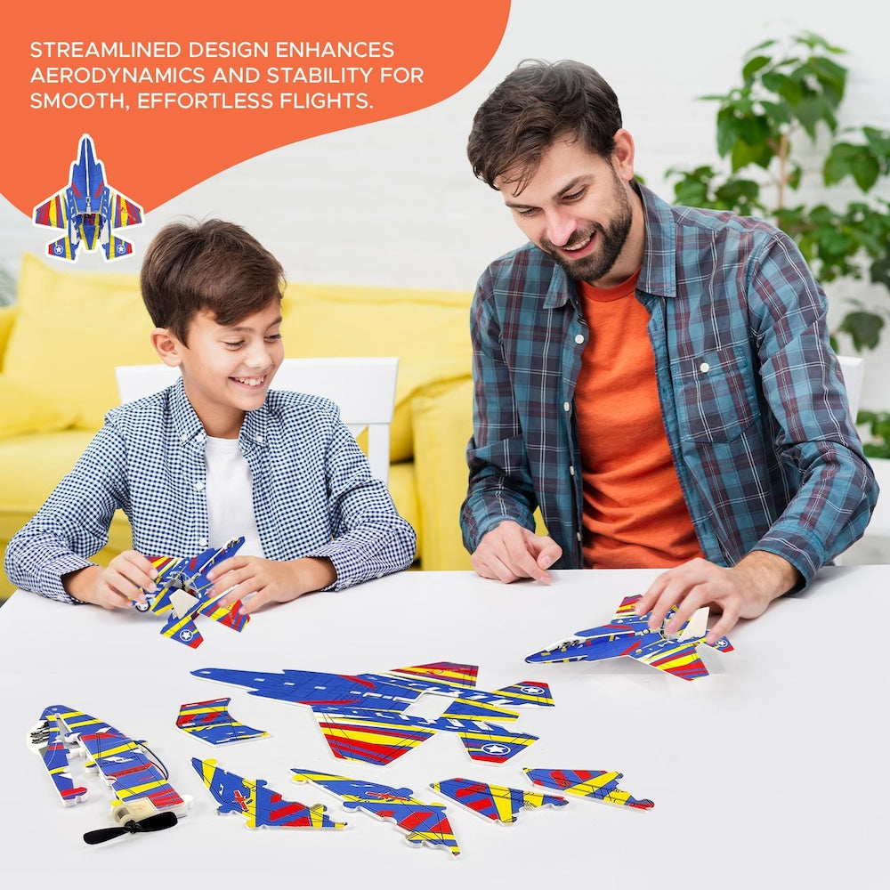 #1 Wishjet - Airplane Toy, Throwing Foam Plane | New Year Offer