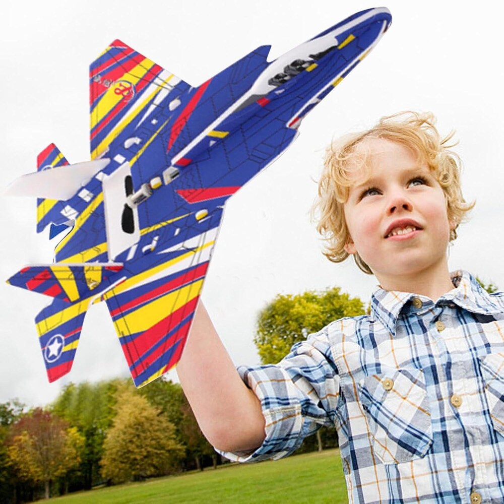 #1 Wishjet -  Airplane Toy, Throwing Foam Plane | New Year Offer